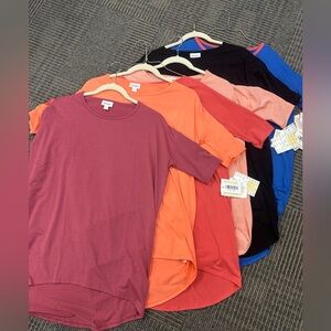 NWT LuLaRoe Lot of 6 Solid Irma’s SZ XXS
